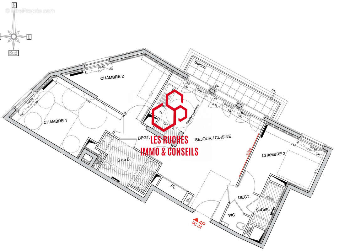 Appartement à PUTEAUX