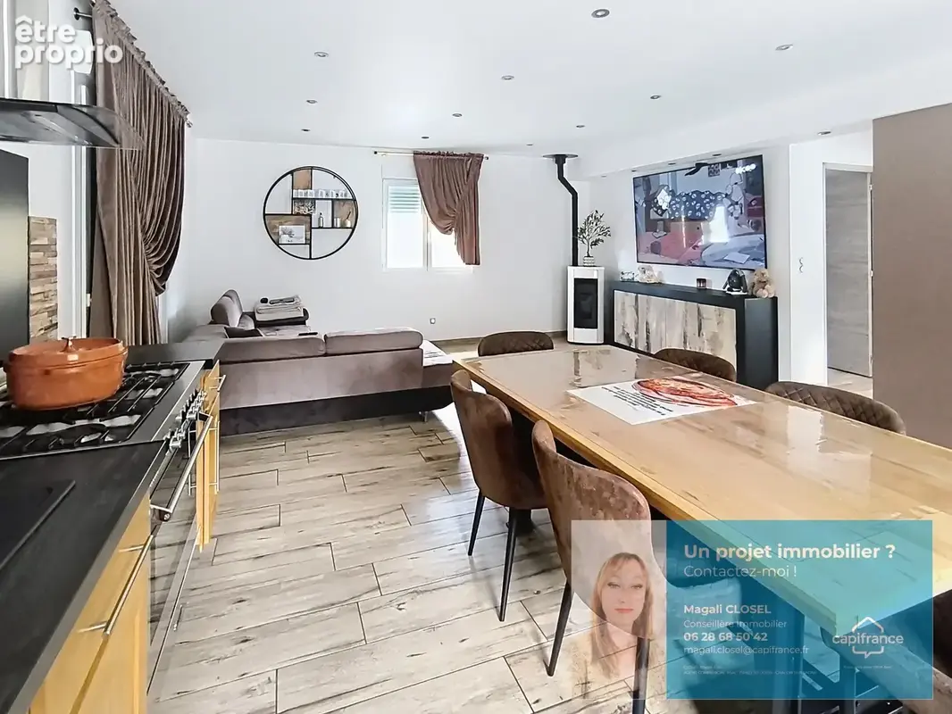 Maison de plain-pied de 2019 – 3 chambres – Terrain de plus de 800 m² Pierre de Bresse - photo 4