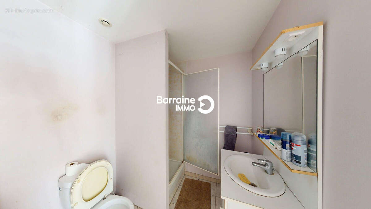 Brest penfeld immeuble de rapport 4 lots : 2 studios - 2 t2 duplex jardin - photo 14