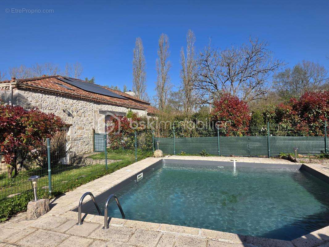 Maison en pierre + gite - etang- 2 piscines- parcelle 8745 m² -st pierre de clairac - photo 20