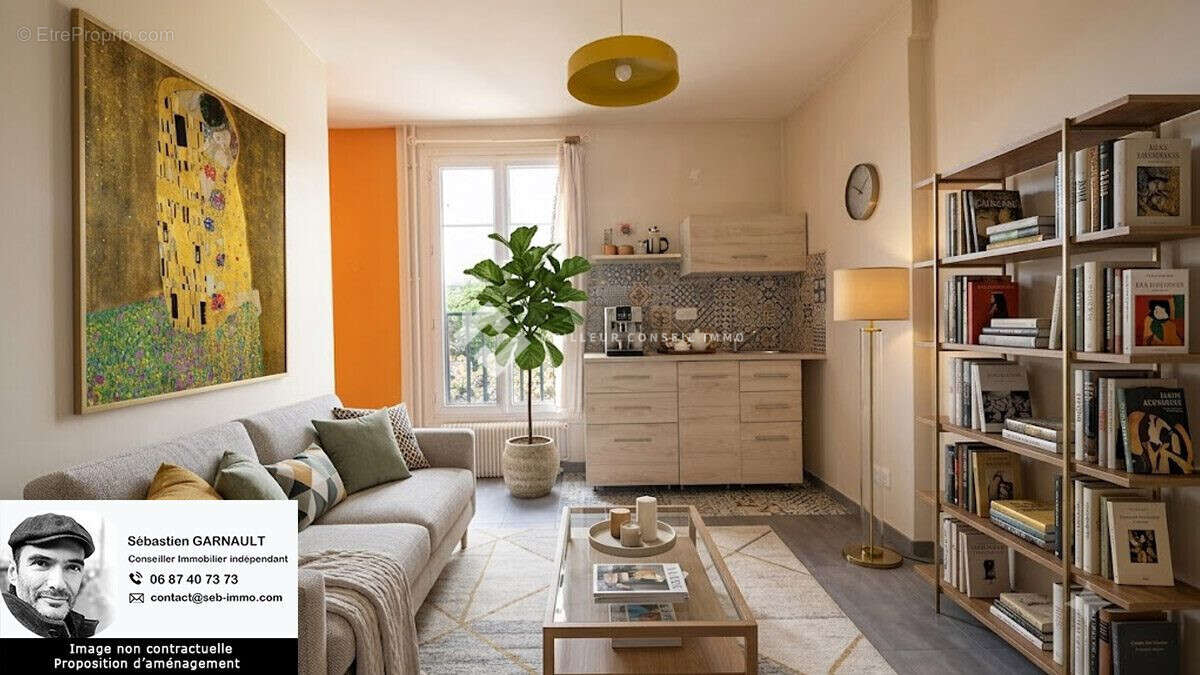 Appartement 25 m² à Paris-14e  - photo 2