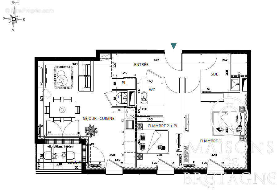 Appartement Type 3 à  Pont Aven - photo 2