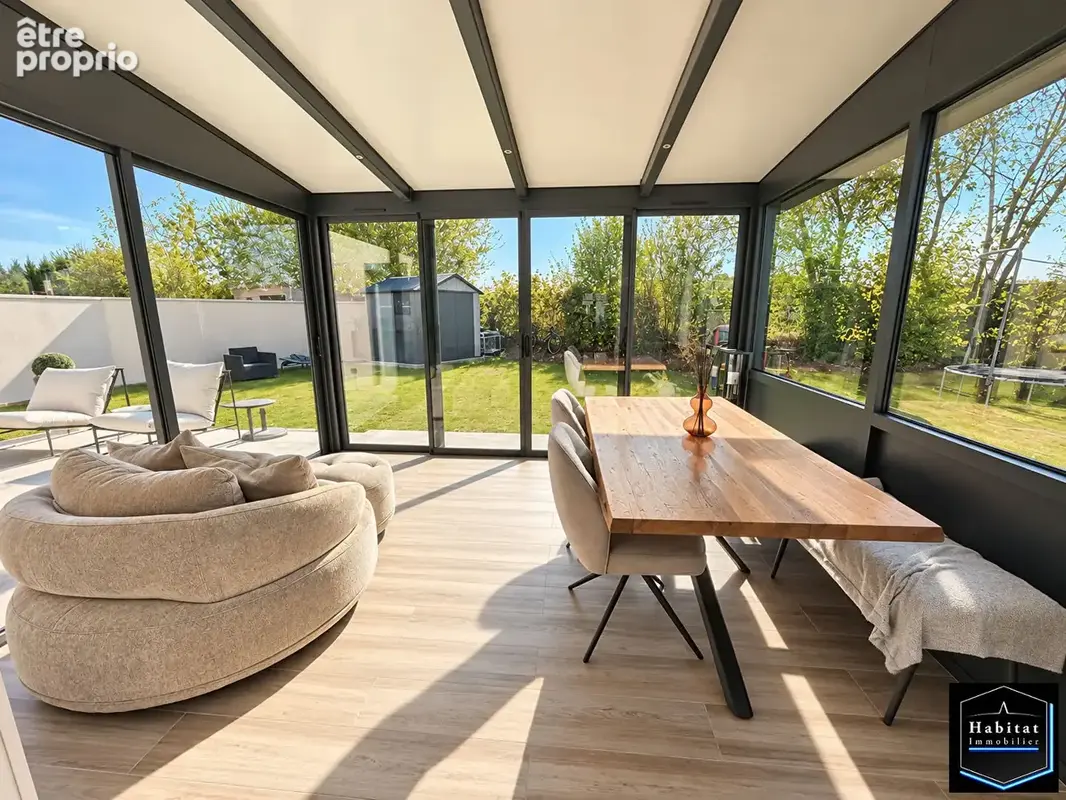 Maison Rouvres 6 pièce(s) 120 m2 4 chambres Jardin 470m² Garage Véranda - photo 3