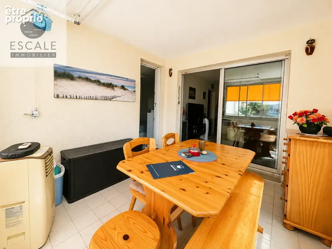 Vente grand type 2 vue marina quartier les quilles a sete - photo 4