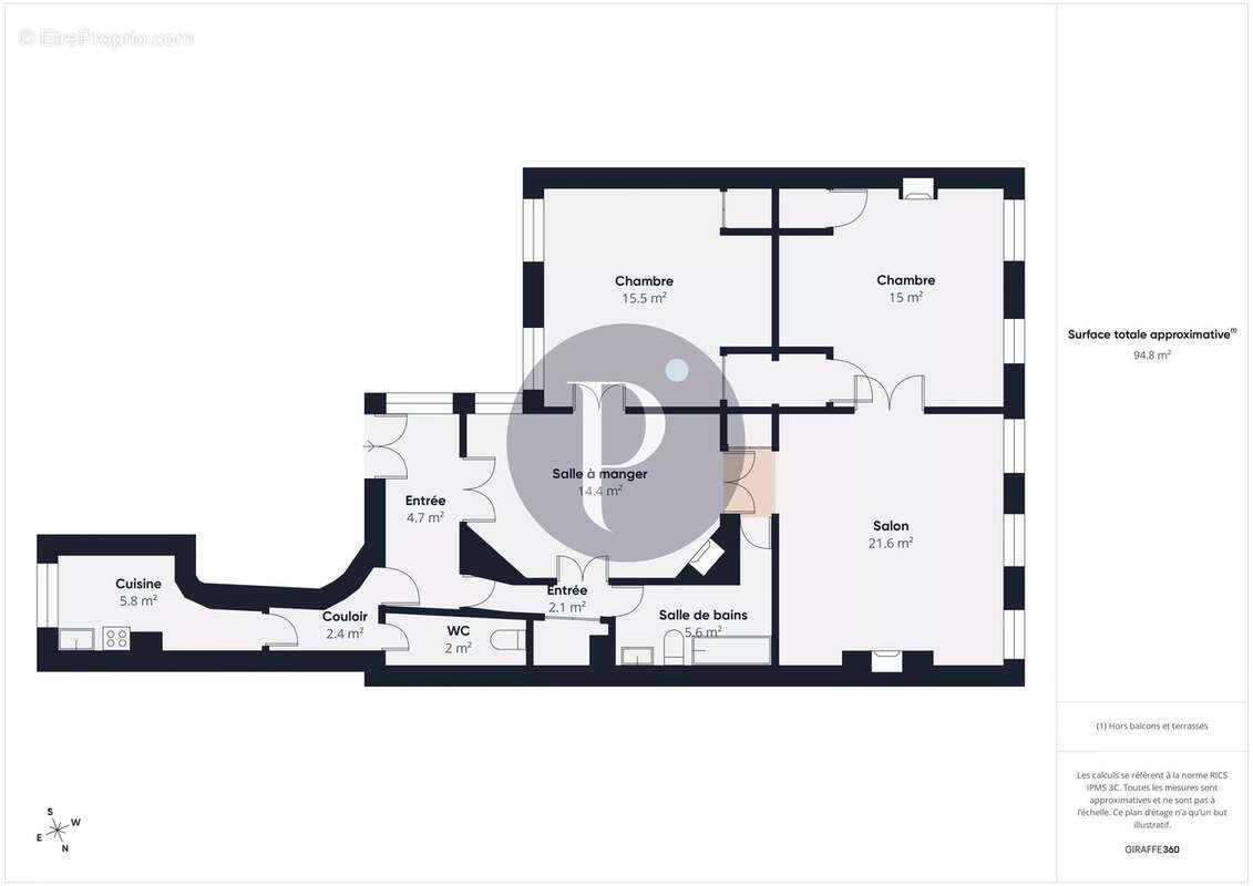 Appartement à PARIS-9E