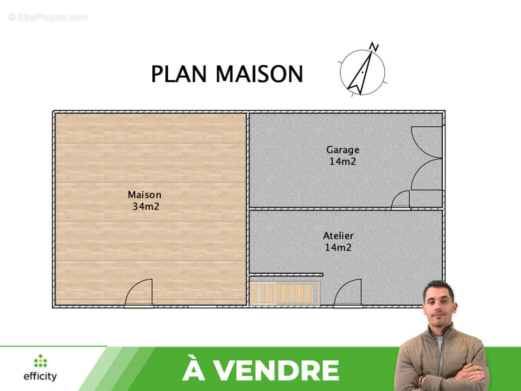 Maison 62 m² à Saint-Romain  - photo 9