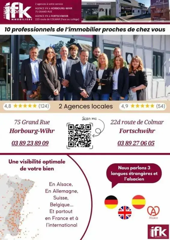 WICKERSCHWIHR :  Maison de 157 m² avec dépendance sur 11 ares de terrain, DPE B - photo 19