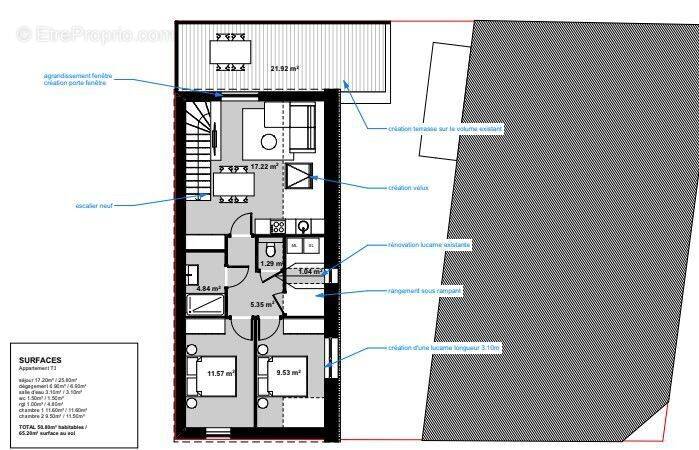 Appartement à SCHILTIGHEIM