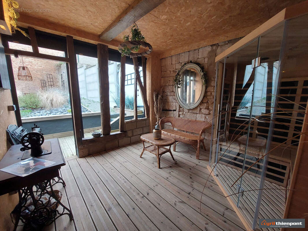 Espace sauna - Maison à LONG