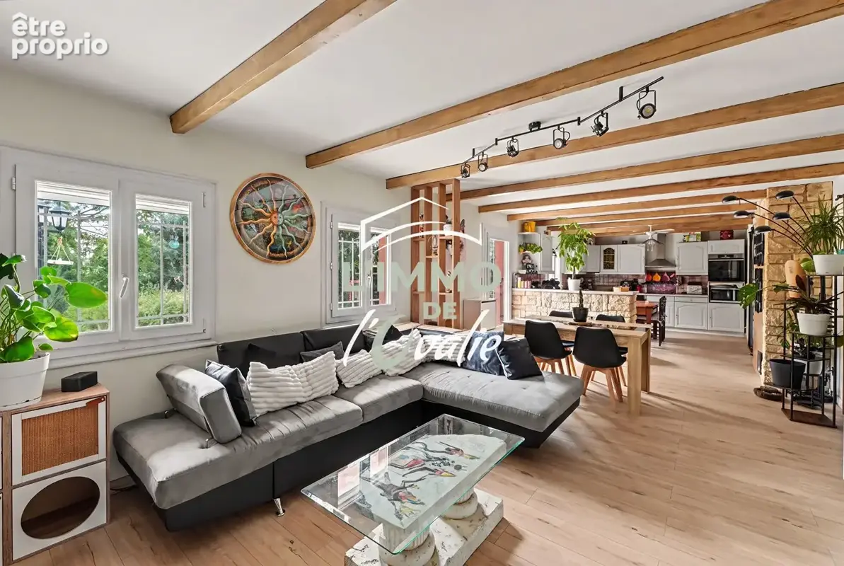 BRUGUIÈRES - MAISON 176 m² - 2 LOGEMENTS sur parcelle de 1 180 m² - photo 2