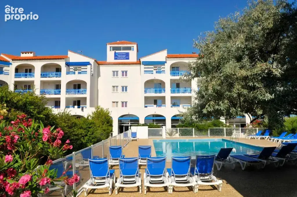 Le Barcarès Lmnp Studio cabine 4 pers résidence 3 étoiles piscine et accès direct plage ! - photo 7
