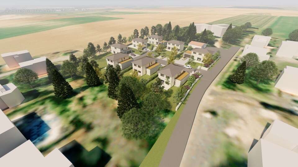 Terrain 587 m² à Charly-Oradour  - photo 2