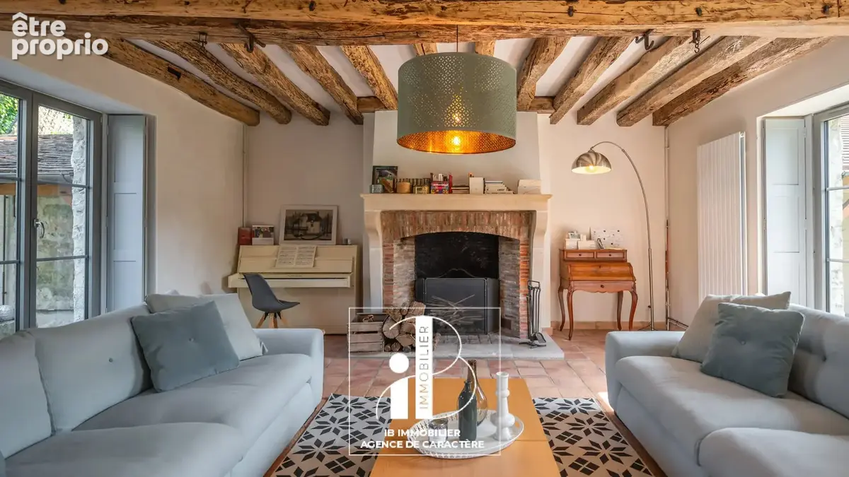 Sud fontainebleau - grez sur loing - village d'artistes - propriete de charme de 244 m² - photo 13