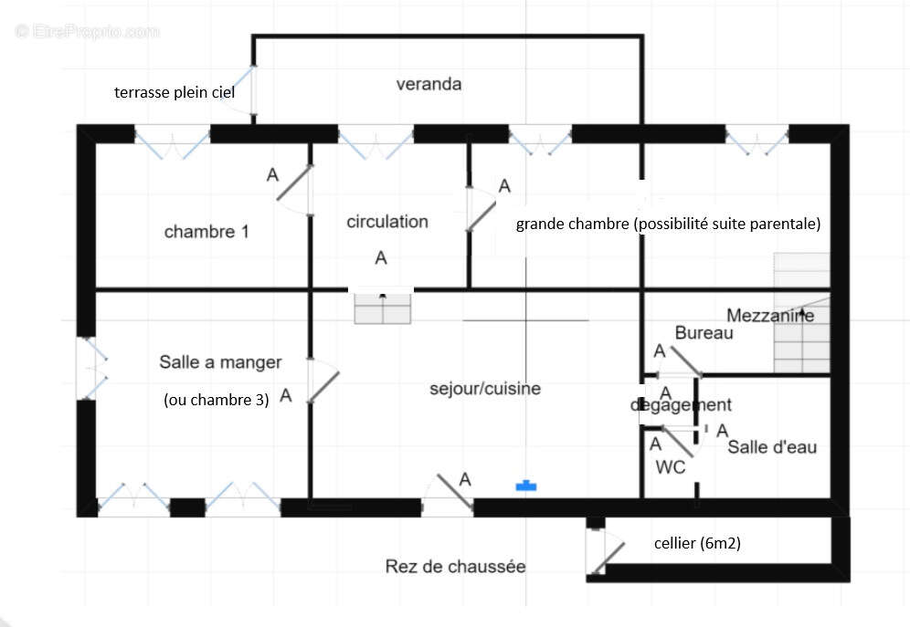 Maison à CHAMPAGNE-AU-MONT-D&#039;OR