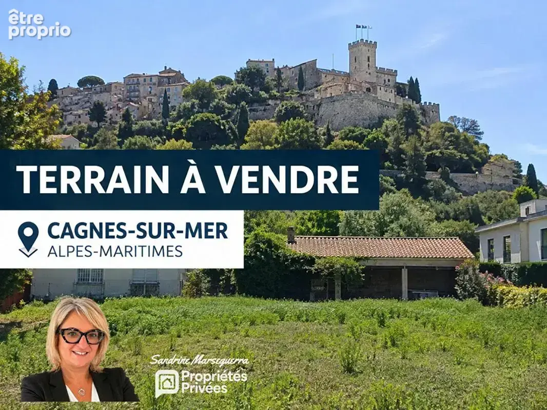 Terrain à CAGNES-SUR-MER