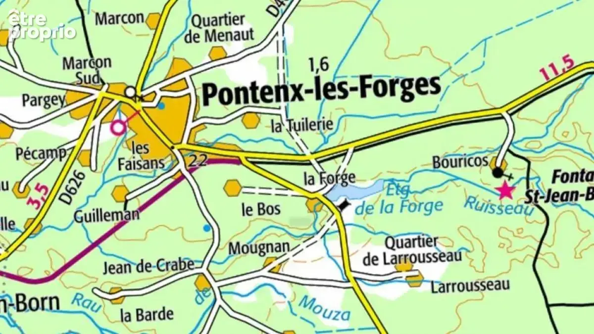 Terrain à PONTENX-LES-FORGES