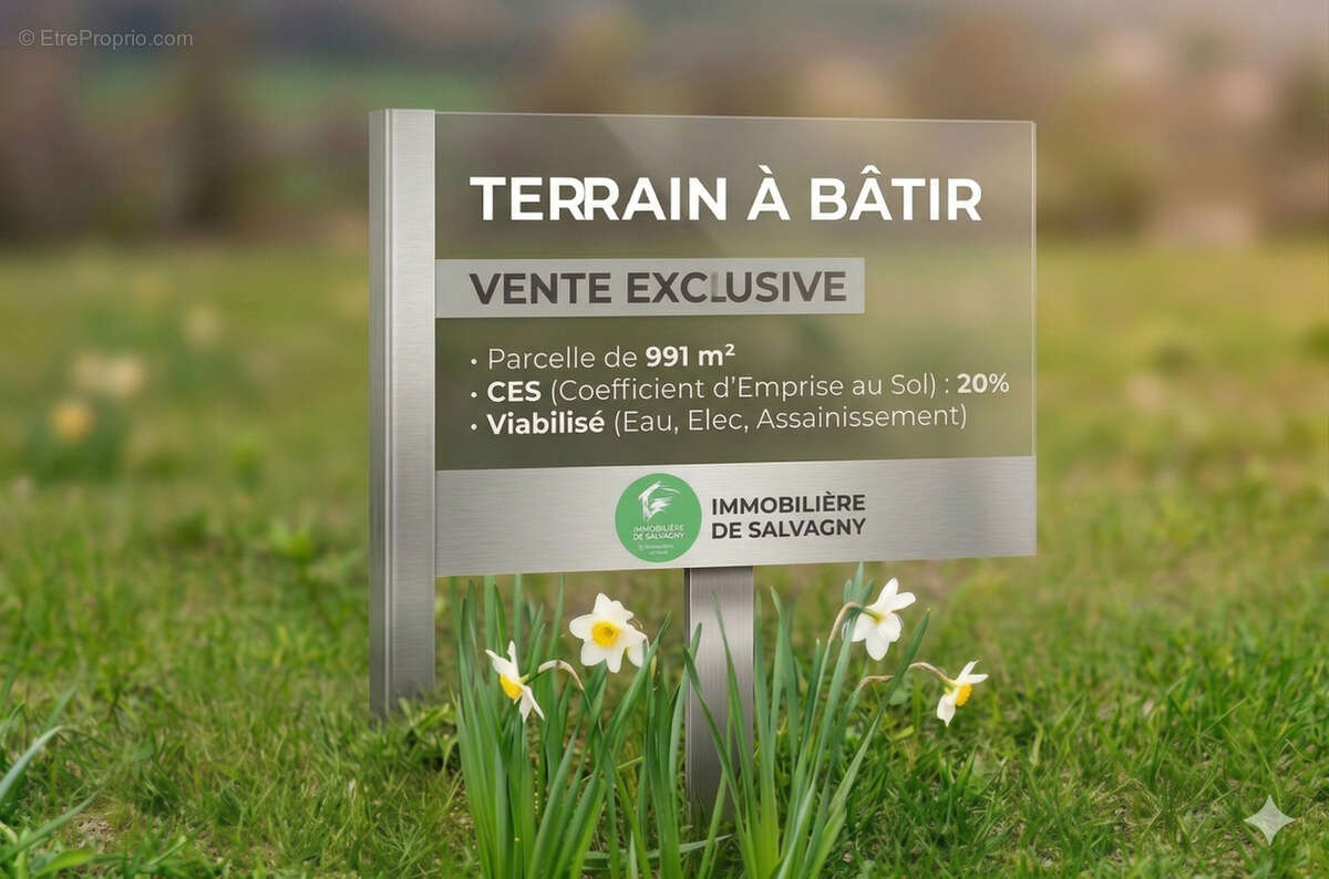Terrain à LA TOUR-DE-SALVAGNY