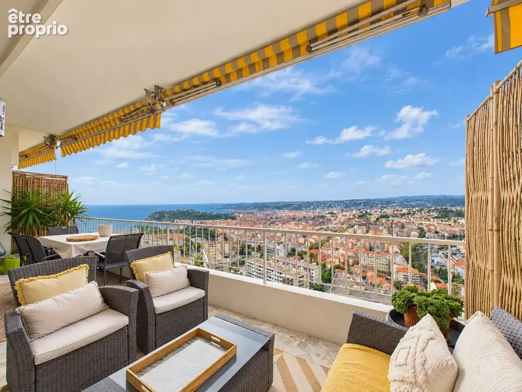 Appartement 3 Pièces Vue Mer - Terrasse - Mont Boron - Nice - photo 3