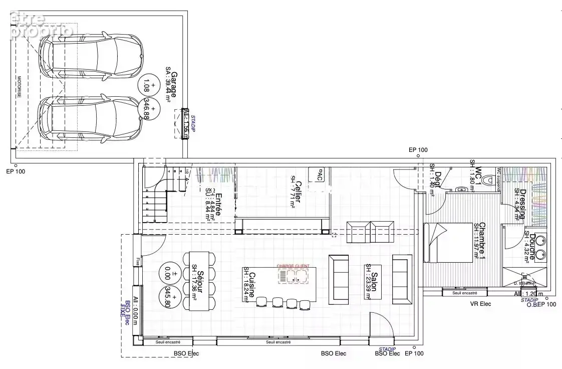 Terrain constructible de 1 413 m² – Libre constructeur - photo 4