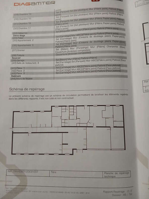 Appartement à SAINT-DENIS-DU-MAINE