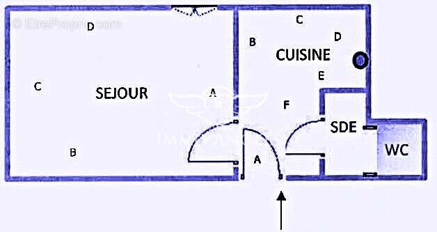 Appartement à MARSEILLE-3E