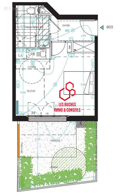 Appartement à MANTES-LA-JOLIE