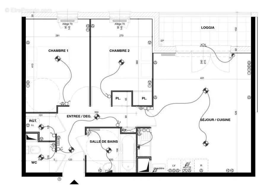 Appartement à VILLENAVE-D'ORNON