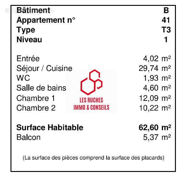 Appartement à LINAS