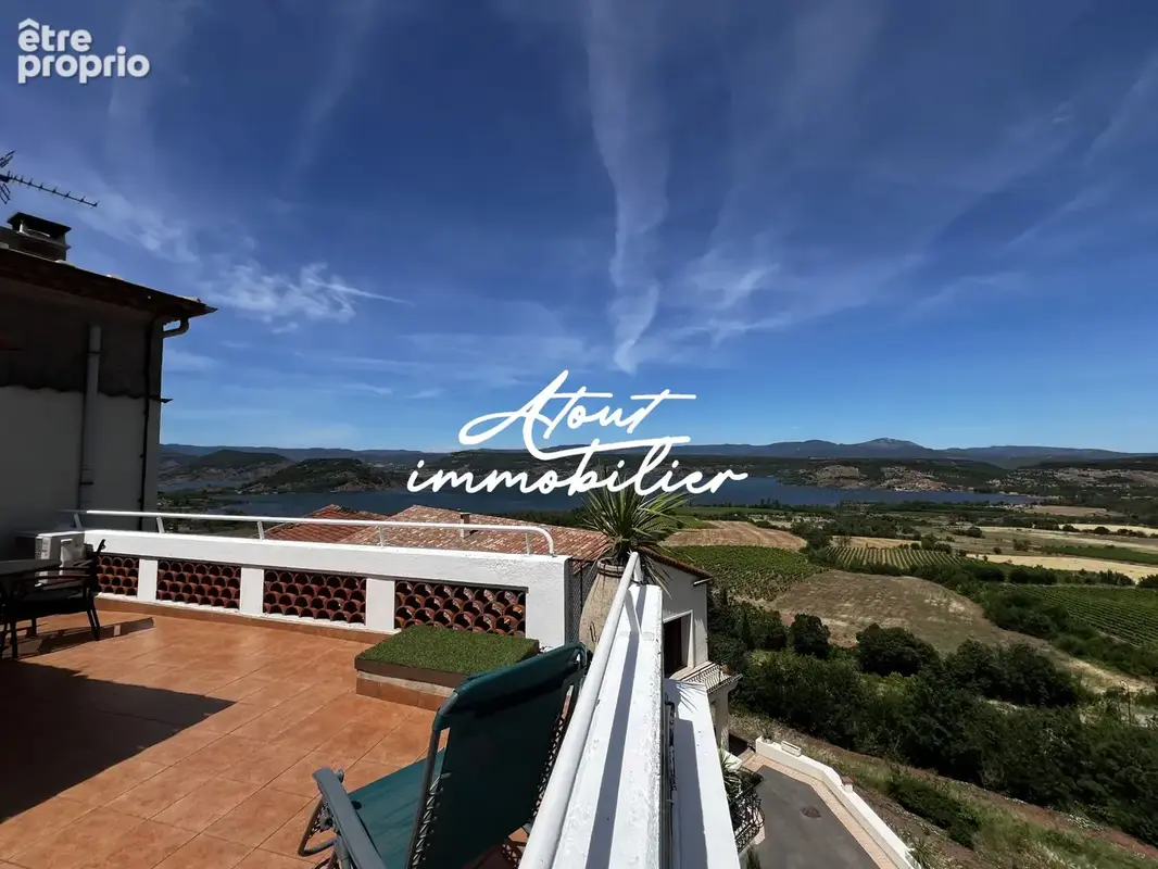 Maison de village à liausson avec vue exceptionnelle sur le lac du salagou !! - photo 10