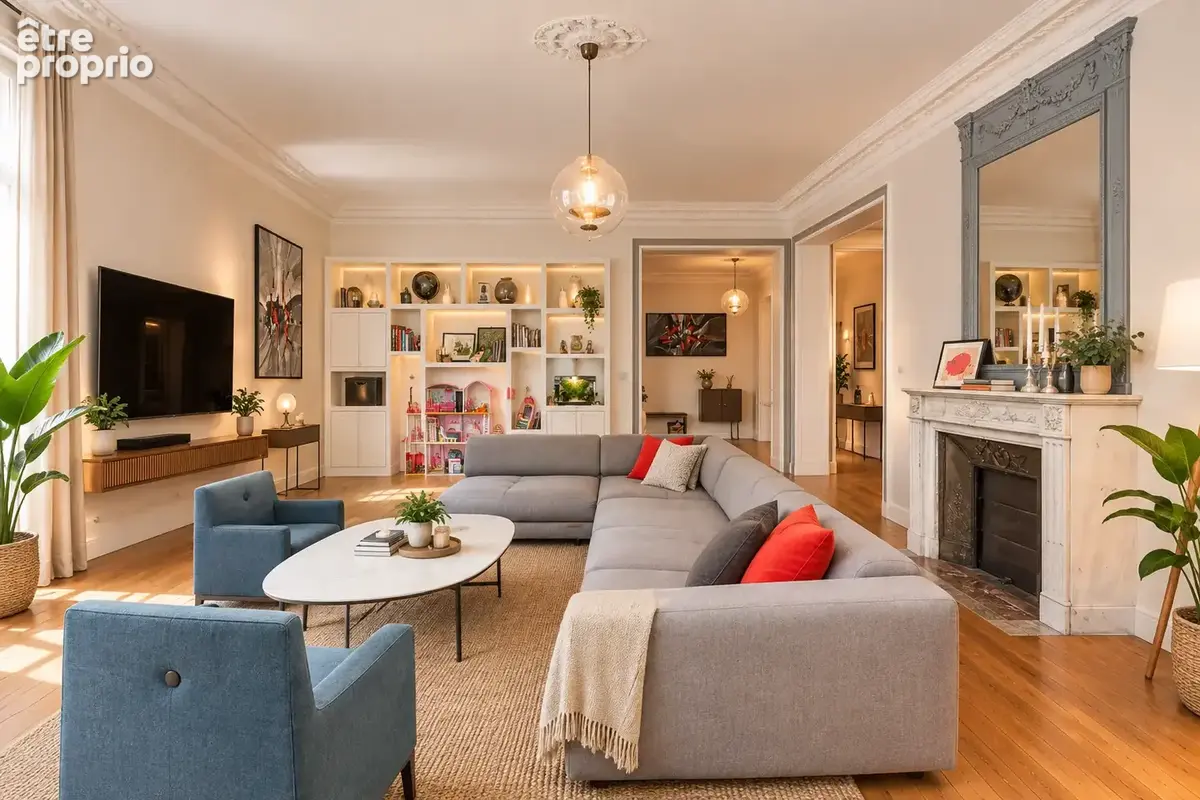 Paris 16e   Élégant appartement haussmannien avec terrasse privative - photo 9