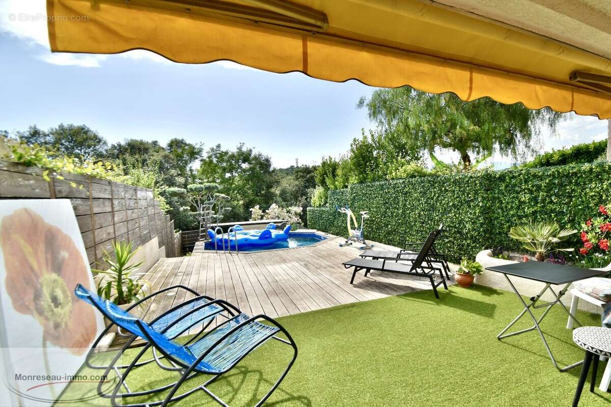 Valbonne ile verte - incroyable duplex 65m2 avec jardin 100m2 piscine - photo 4