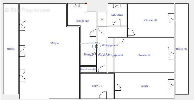 Appartement à COURBEVOIE