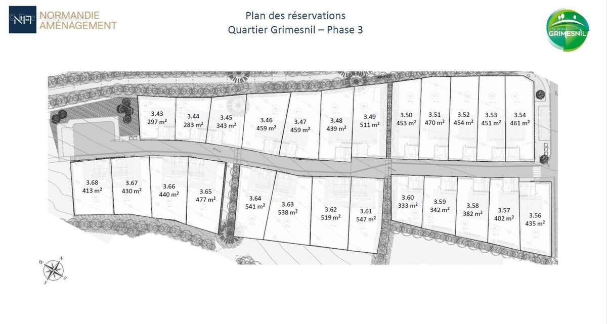 Terrain à CHERBOURG-OCTEVILLE