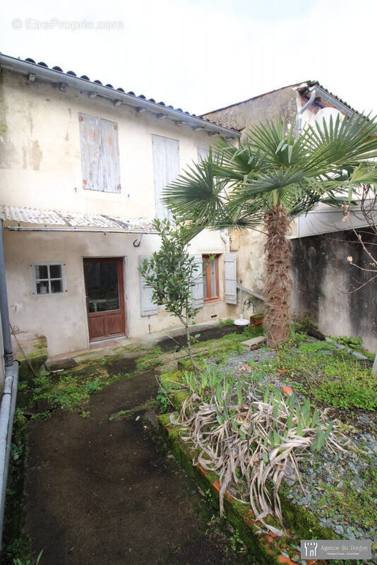 Façade côté jardin - Maison à PONS