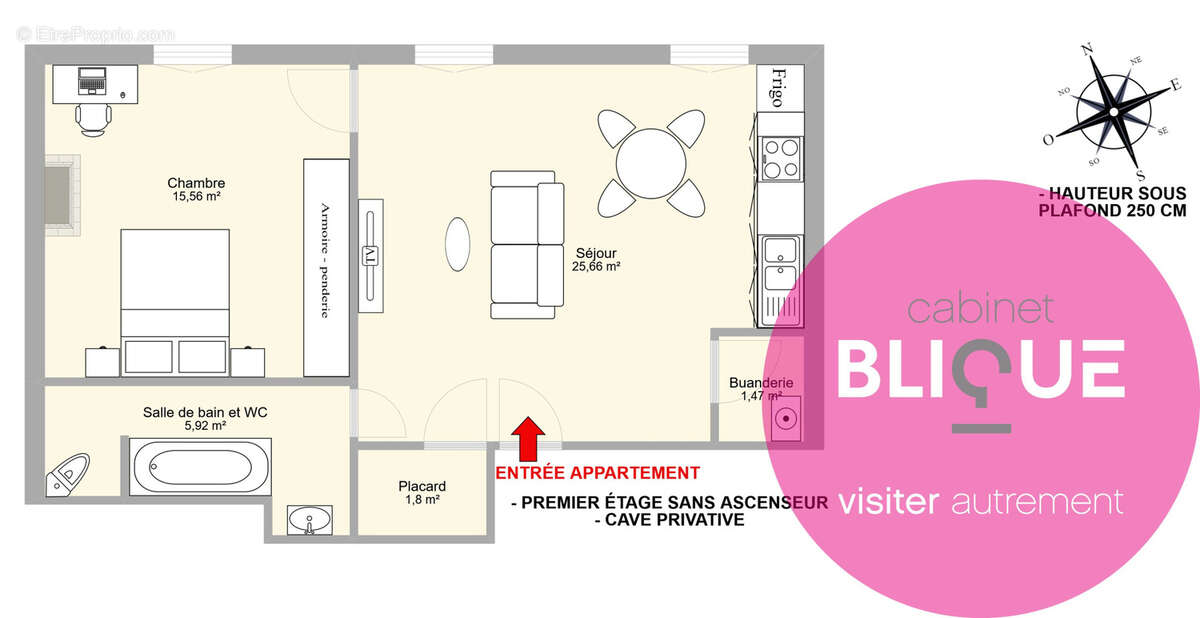 Appartement à NANCY