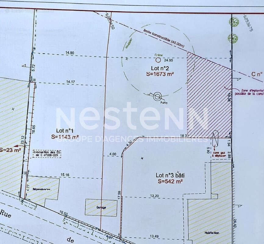 Terrain à SAINT-JOACHIM