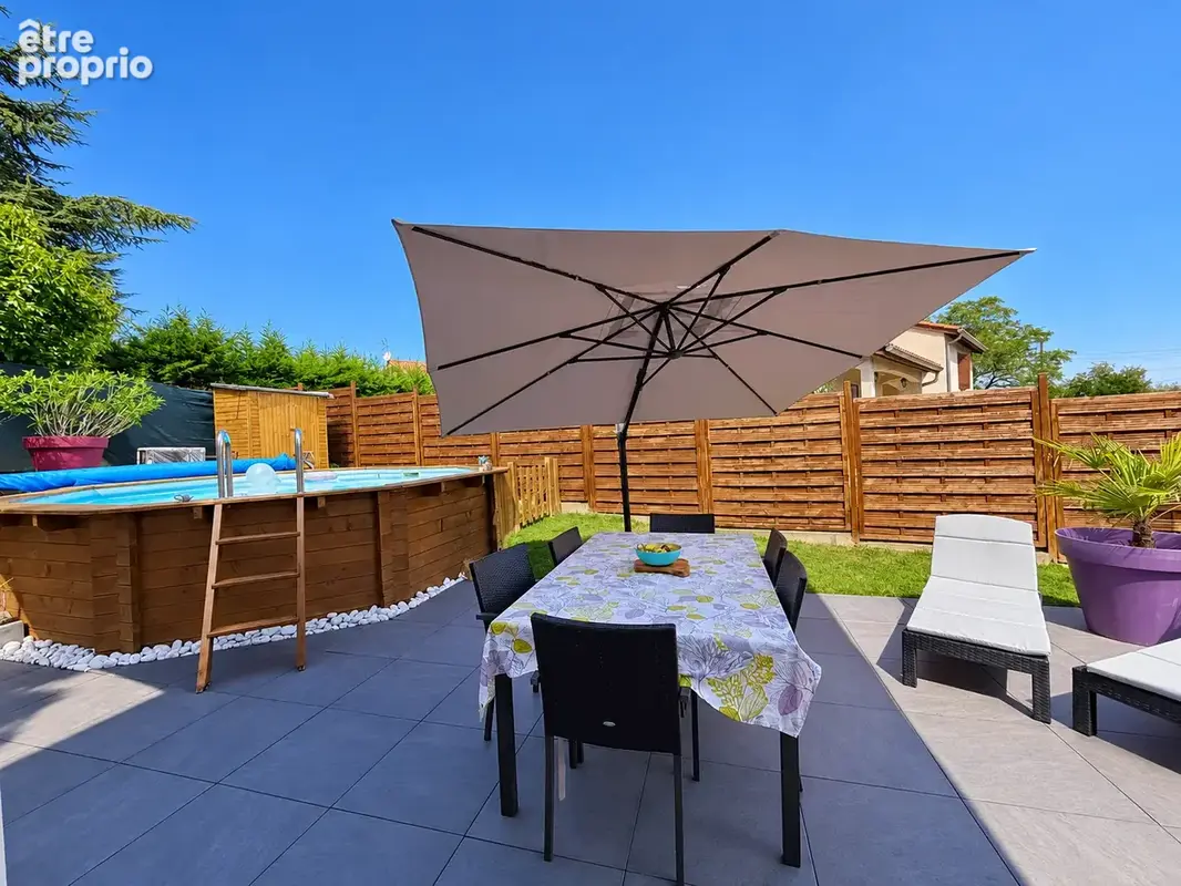 DARDILLY   MAISON FAMILIALE  95 m2 + Garage - terrain 625 m2. - photo 5