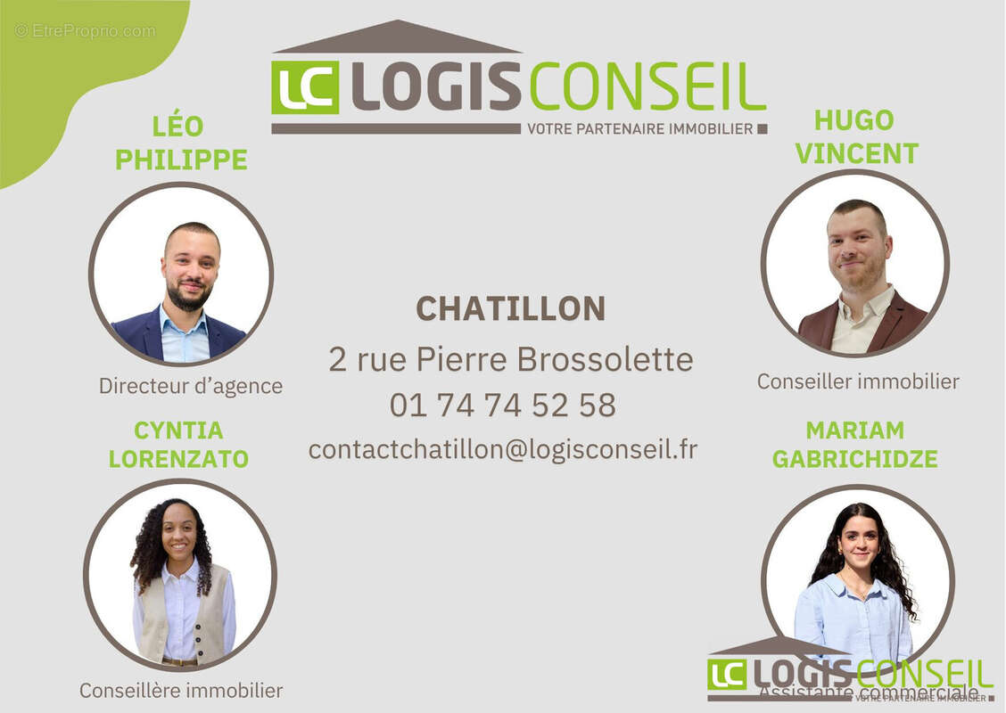 Appartement à CHATILLON