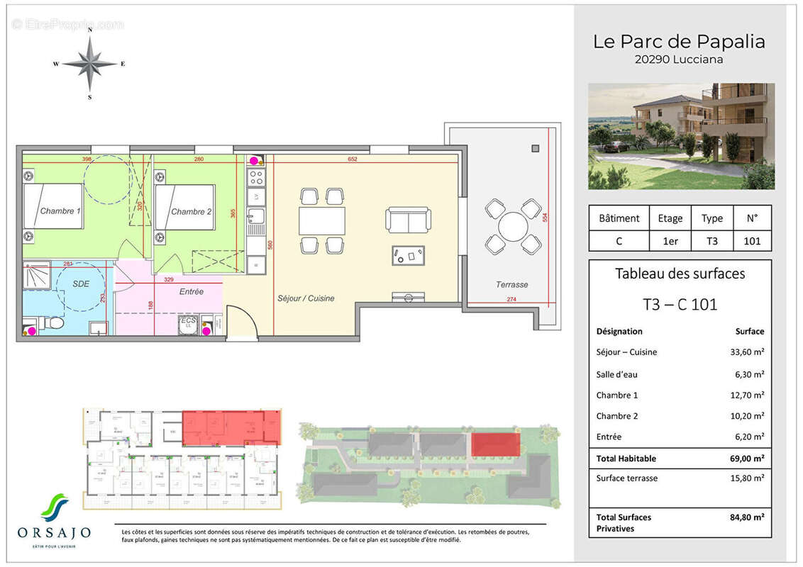 Appartement à LUCCIANA