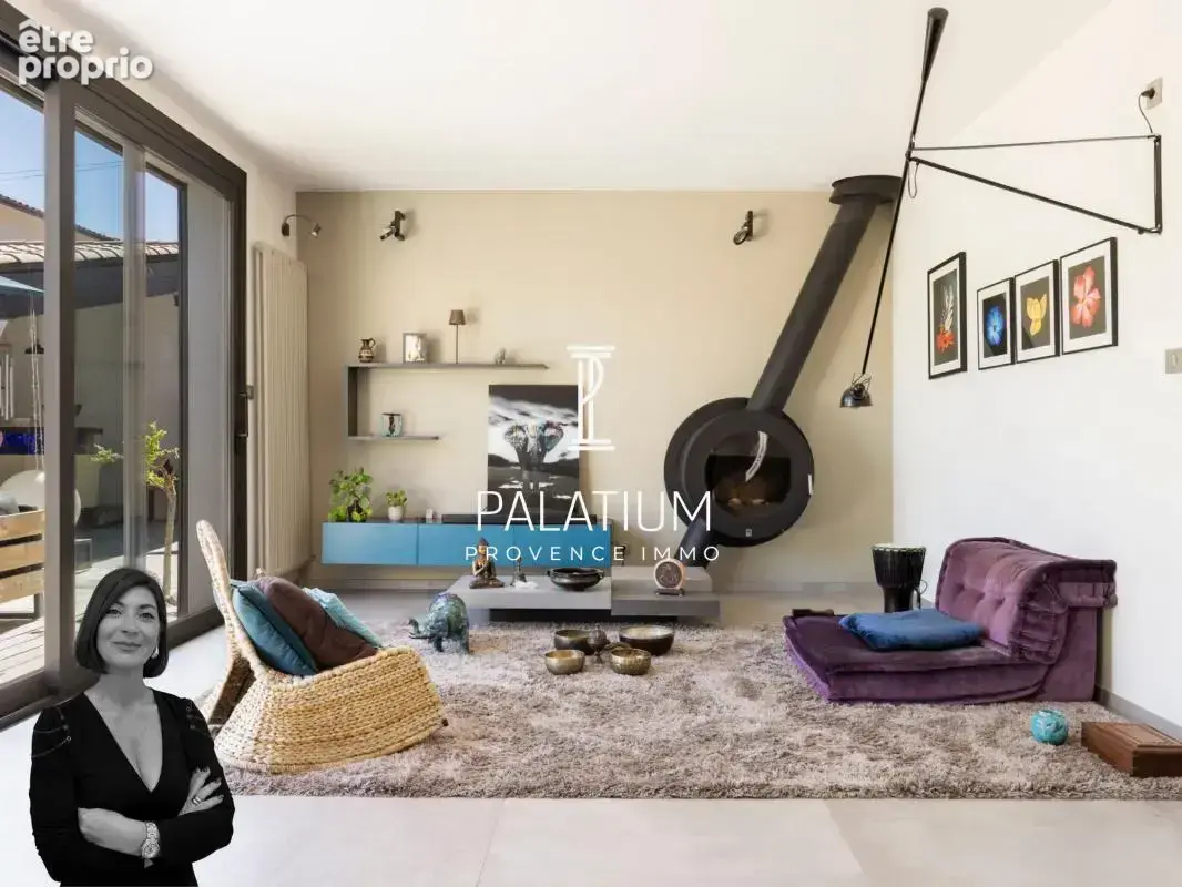 Villa contemporaine, piscine, jardin paysage - photo 13