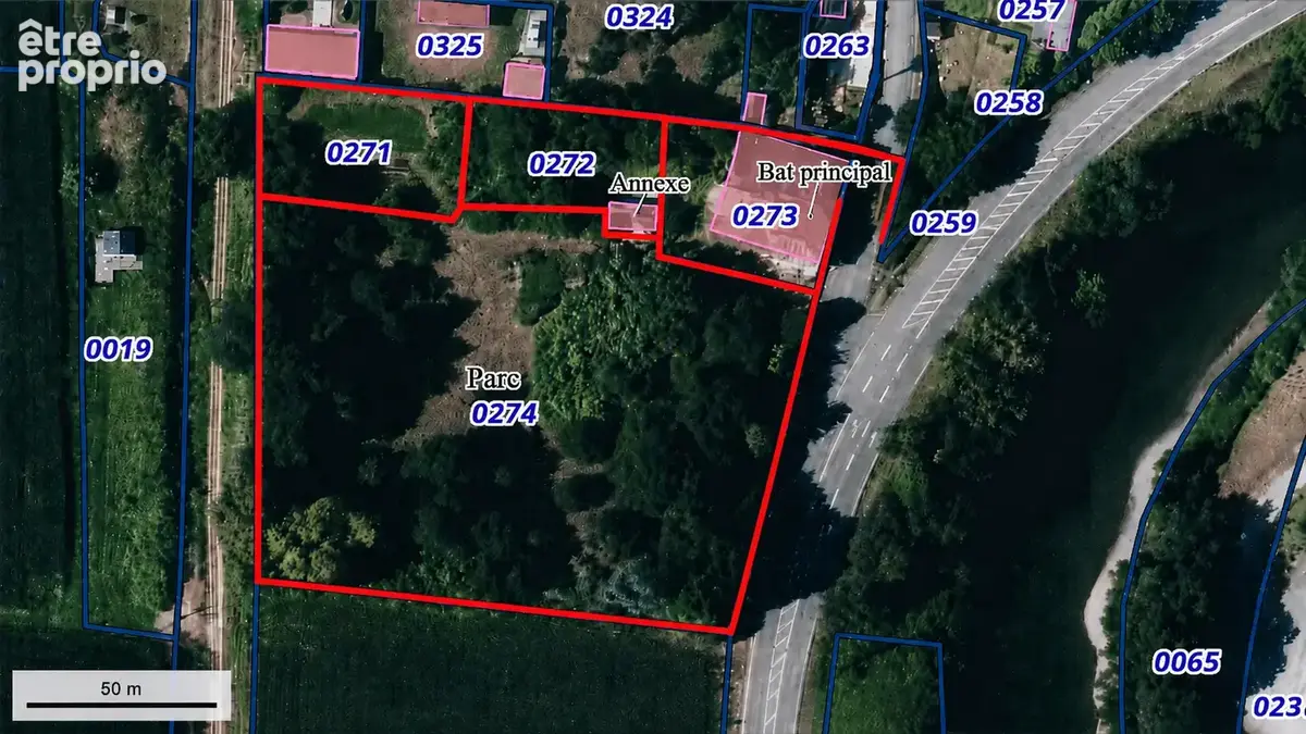 Propriété foncière   8 000 m2   2 lots à bâtir   Parc arboré   Bâti à requalifier - photo 3