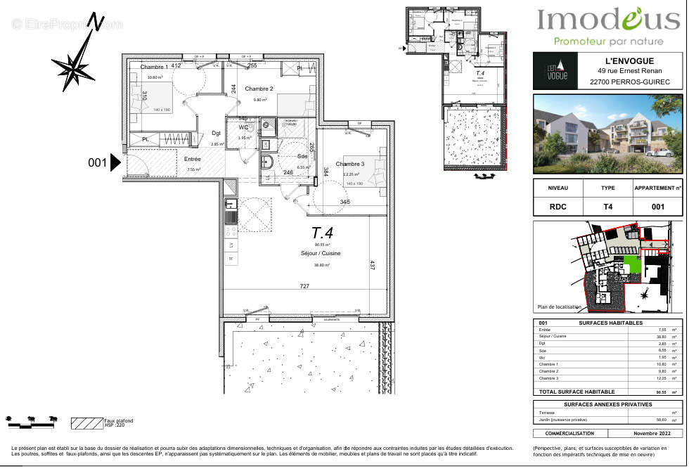Appartement à PERROS-GUIREC