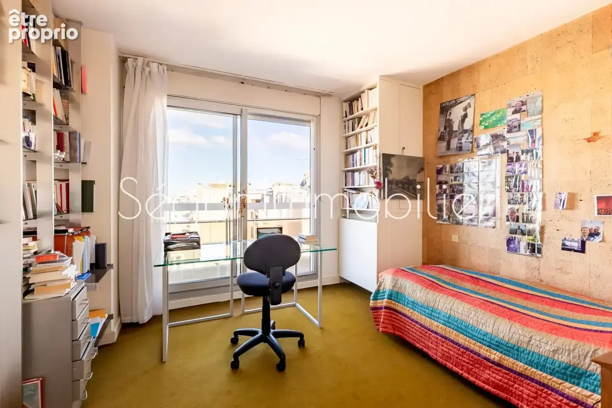 Paris XVe Pasteur : Penthouse avec terrasse et balcons - photo 13