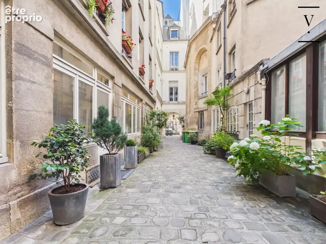Paris IIIe – Quartier des Enfants-Rouges – Studio avec belle vue dégagée - photo 3