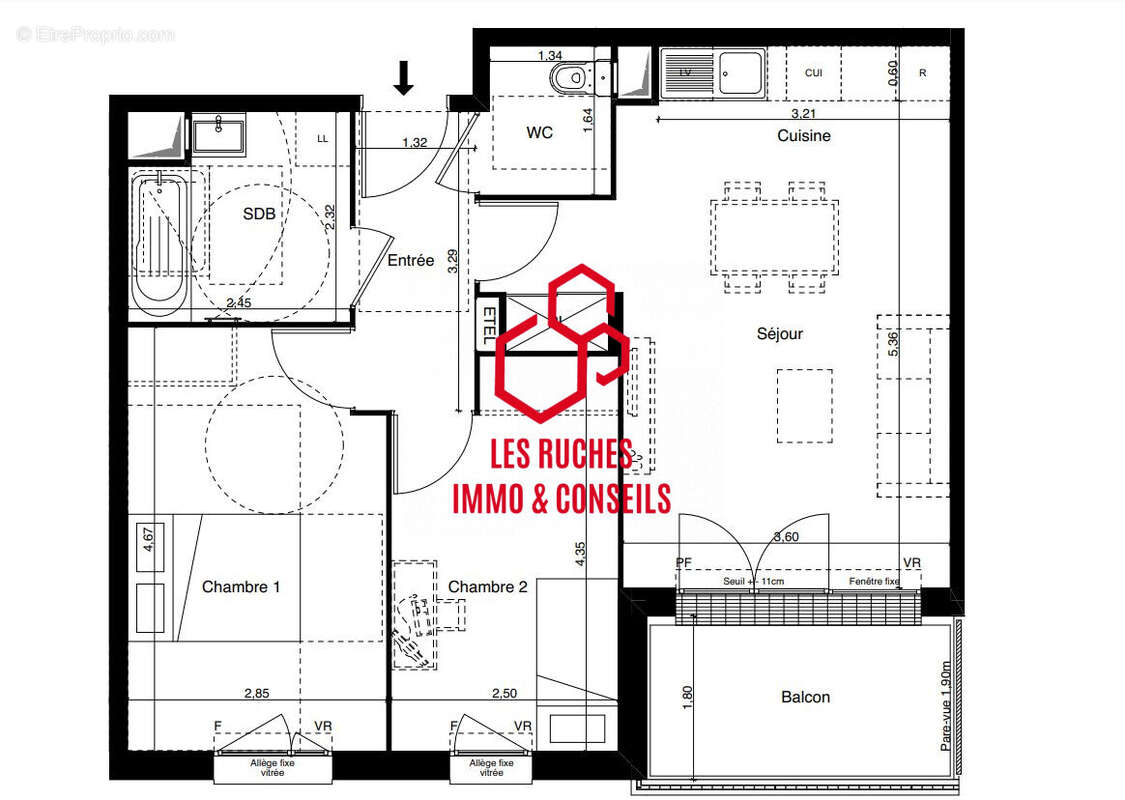 Appartement à COULOMMIERS