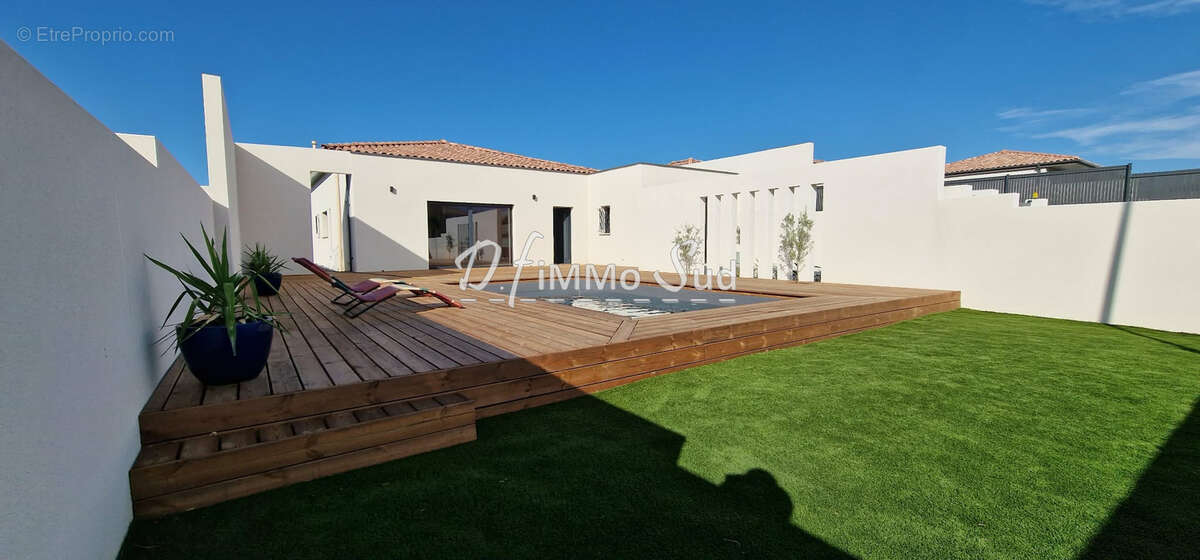 Maison plain-pied 5 pièces avec piscine, garage et vue dégagé - photo 20