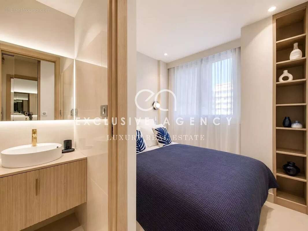 Cannes Croisette 3 pièces de 82m² rénové  vue mer - photo 11
