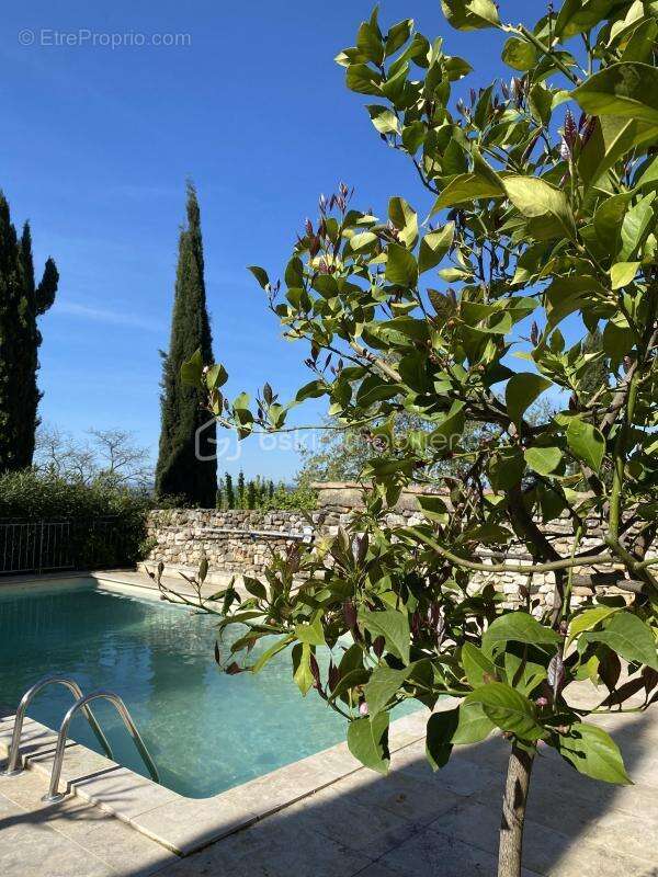 Maison de caractere avec jardin d'exception,piscine et vue imprenable-proche uzes - photo 2