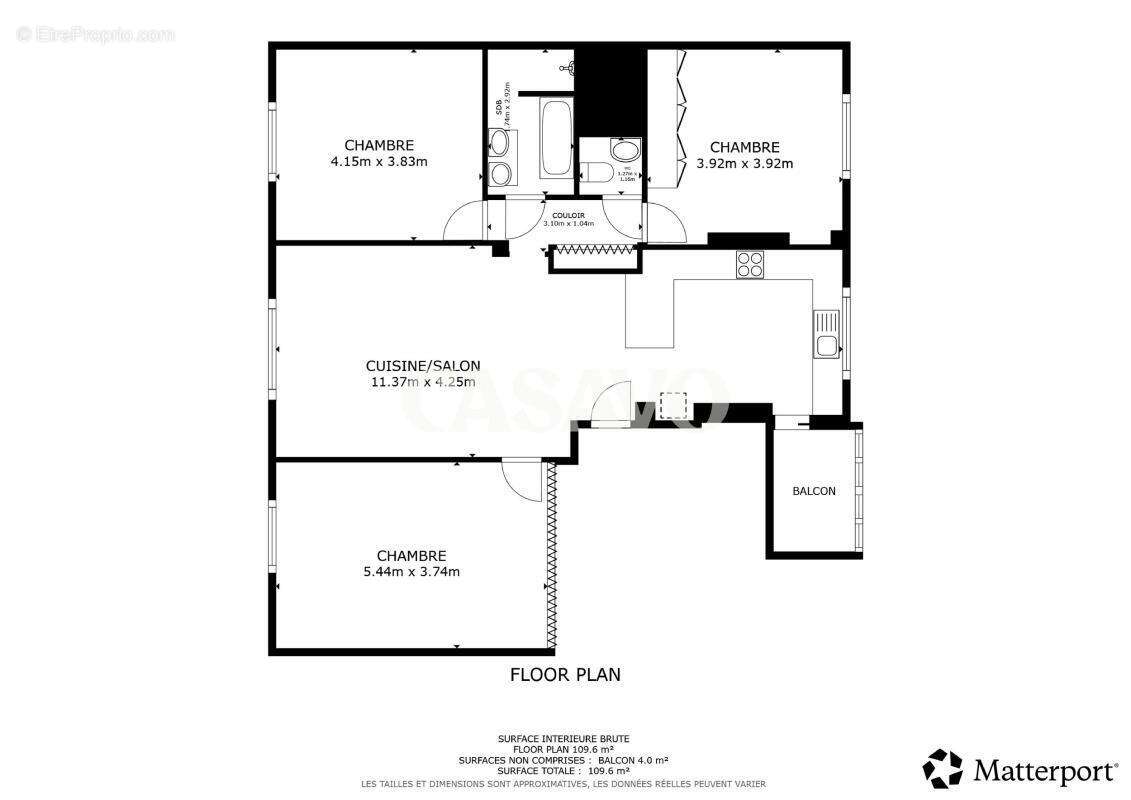 Appartement à MARSEILLE-6E