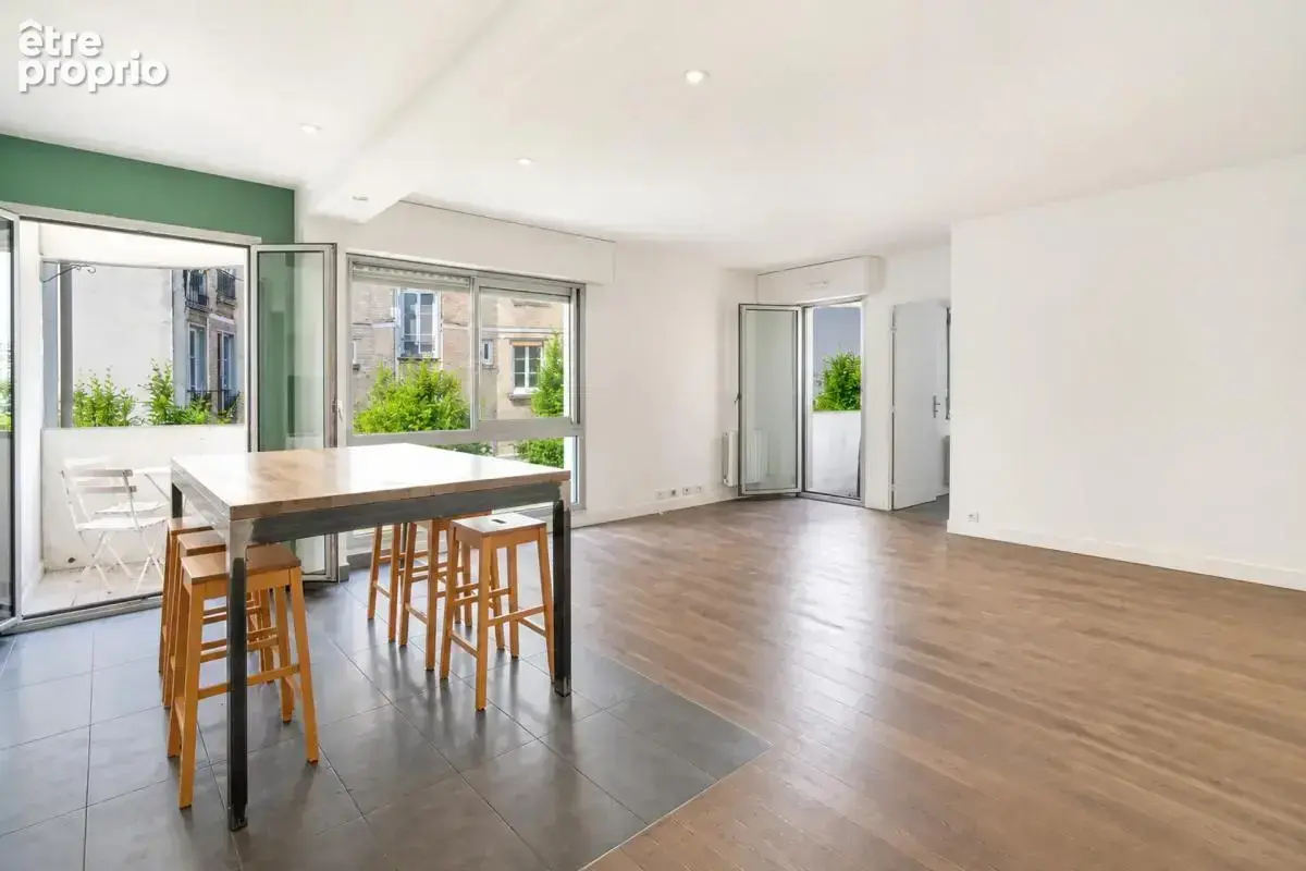Appartement 2 pièces lumineux et calme 54 m², metro charonne - photo 1